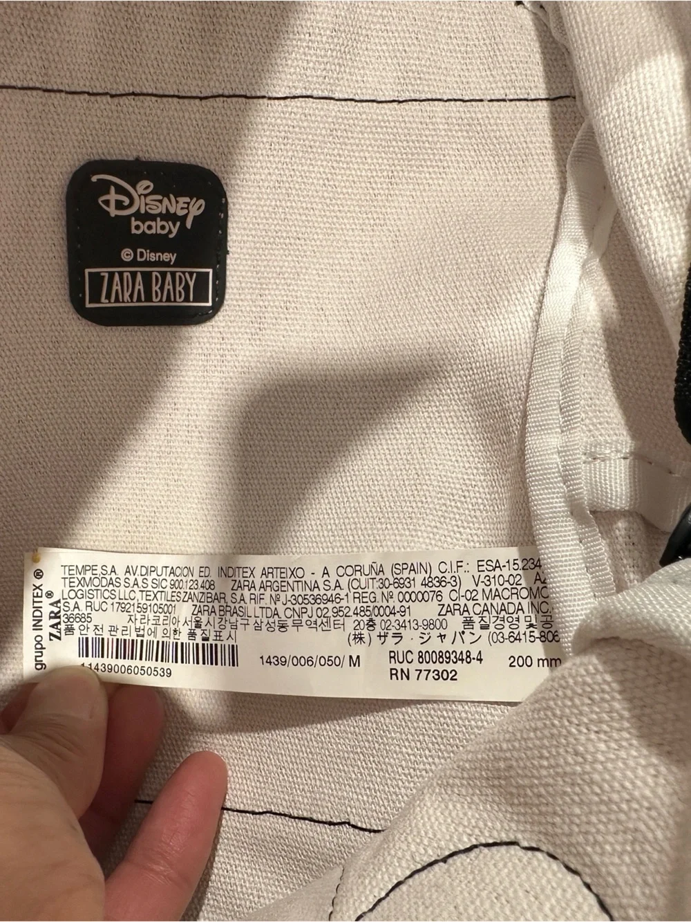 NWOT Zara Baby x Disney Minnie Mouse Mini Backpack